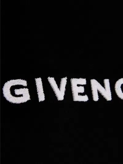 Shop Givenchy Velvet Logo T-shirt White/black