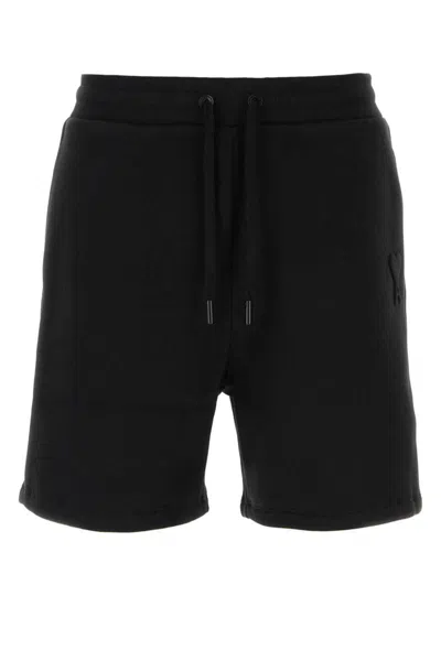 Shop Ami Alexandre Mattiussi Ami Shorts In Black