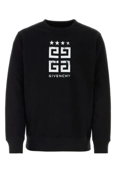 Shop Givenchy Man Black Cotton Sweatshirt