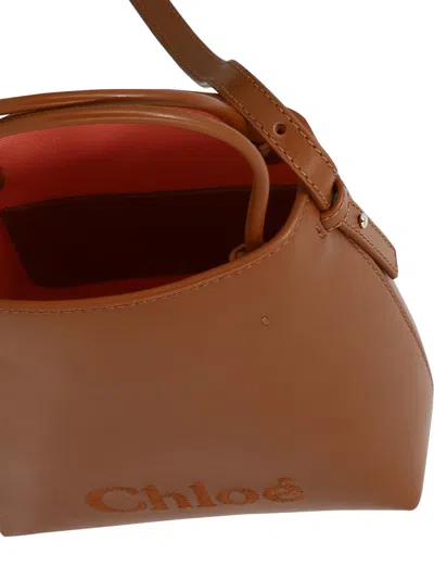Shop Chloé " Sense Micro" Bucket Bag