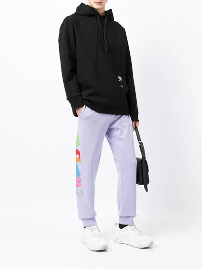 Helmut Lang Purple 3d Jogger Lounge Pants