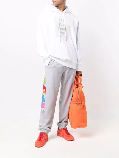 Shop Helmut Lang 3d Logo Track Pants