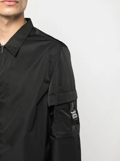 Shop Givenchy 4g Buckled-pocket Overshirt