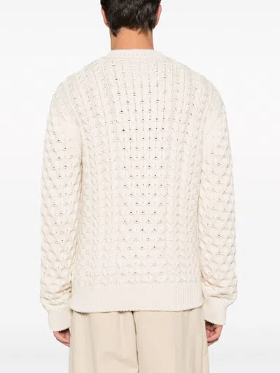 Shop Givenchy 4g Cable-knit Jumper