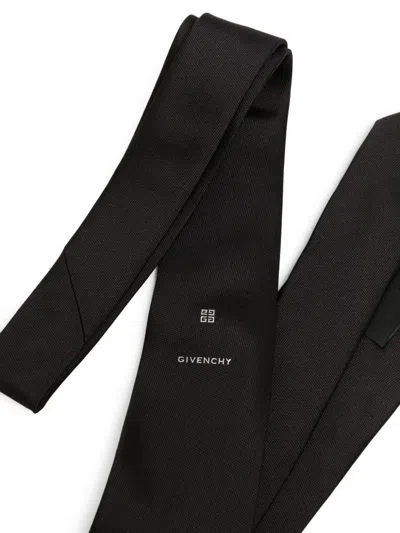 Shop Givenchy 4g Logo-embroidered Tie