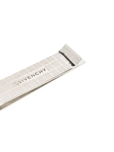Shop Givenchy 4g Monogram-engraved Tie Clip