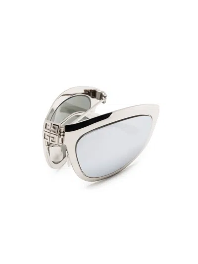 Shop Givenchy 4g Trifold Cat-eye Sunglasses