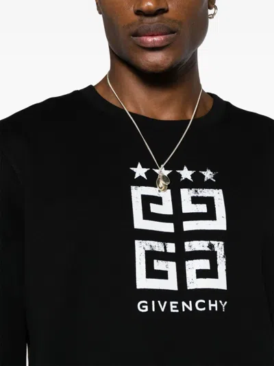Shop Givenchy 4g-print Cotton Sweatshirt