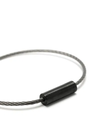 Shop Le Gramme 5g Brushed Cable Bracelet