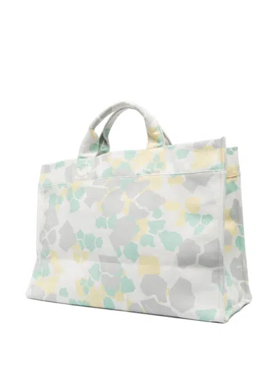Shop Objects Iv Life Abstract-print Cotton Tote Bag