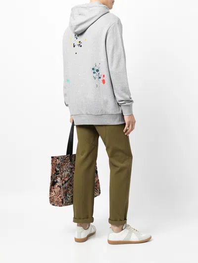 Shop Paul Smith Abstract-print Cotton-blend Hoodie