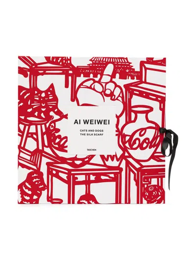 Shop Taschen Ai Weiwei. The Silk Scarf ‘cats And Dogs'