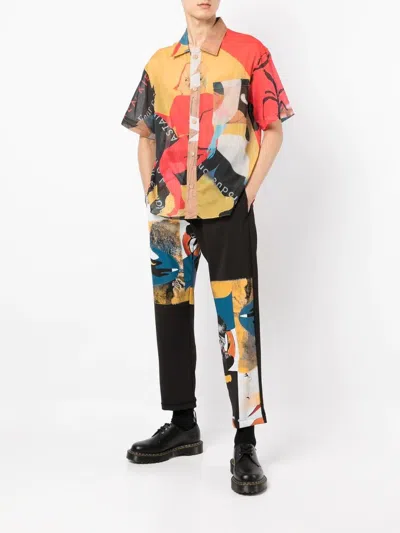 Shop Bethany Williams All-over Graphic-print Shirt