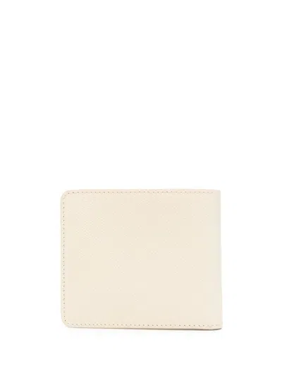 Shop Ami Alexandre Mattiussi Ami De Coeur Folded Leather Cardholder