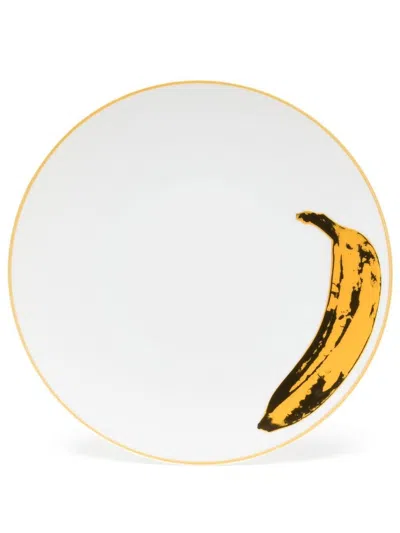 Shop Ligne Blanche Andy Warhol Banana-print Plate