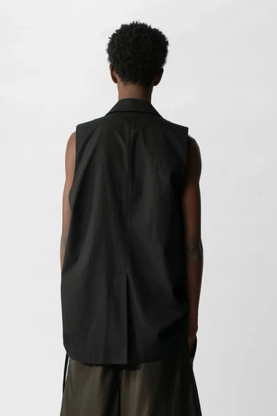 Shop Ann Demeulemeester Amandus Sleeveless Jacket