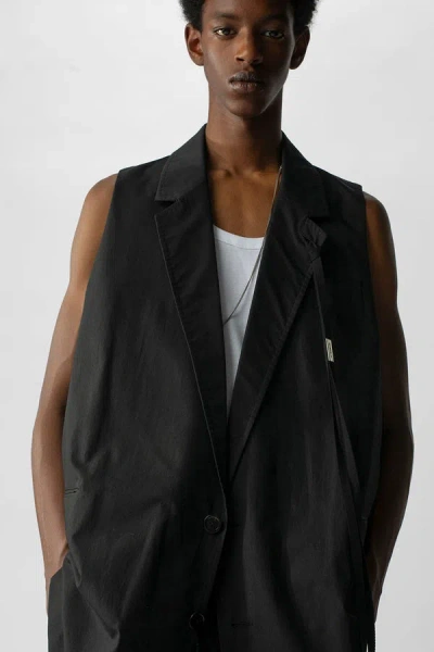 Shop Ann Demeulemeester Amandus Sleeveless Jacket