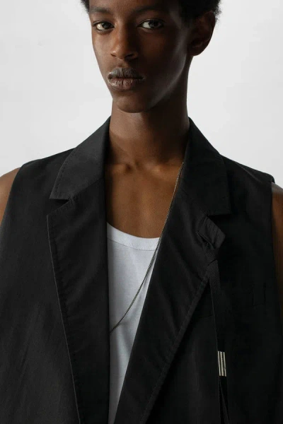 Shop Ann Demeulemeester Amandus Sleeveless Jacket