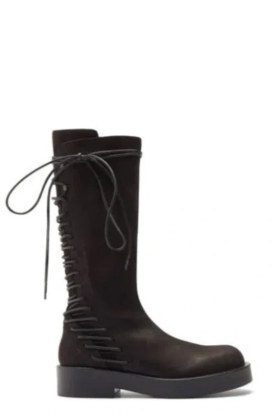 Shop Ann Demeulemeester Mick Boots Dusty Leather