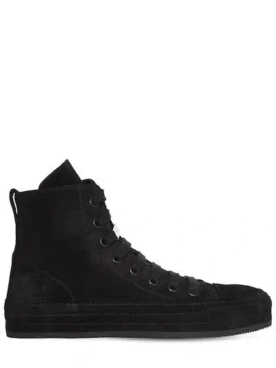 Shop Ann Demeulemeester Raven Sneakers Velour Trend