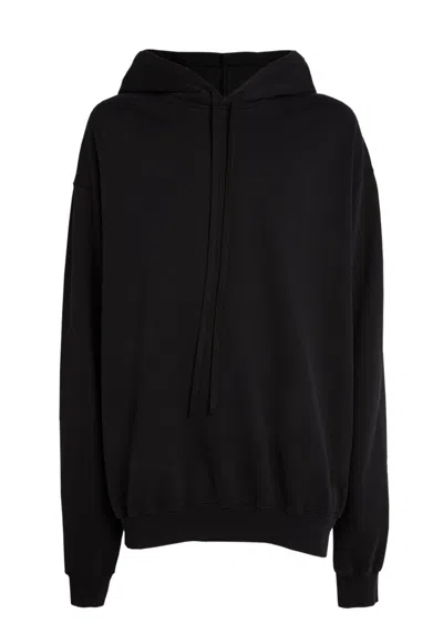 Ann Demeulemeester Man Sweatshirt Black Size S Cotton