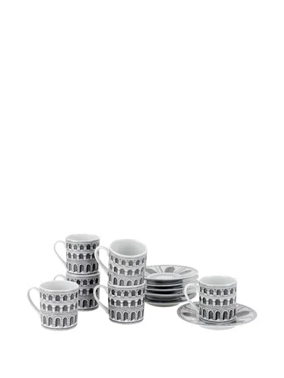 Shop Fornasetti Archi Coffee Cup Set