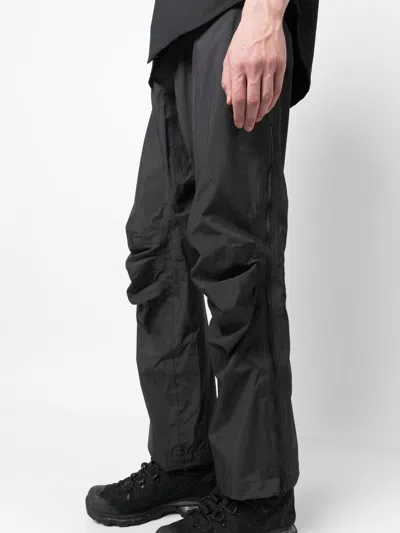 Shop Gr10k Arc Gathered-detail Trousers