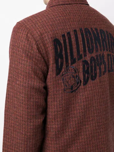 Shop Billionaire Boys Club Arch Logo-print Checked Jacket