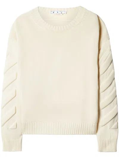 Shop Off-white Arrows Knit Jumper