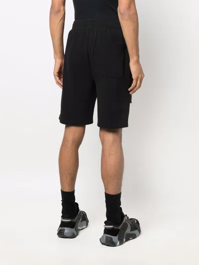 Shop Helmut Lang Asymmetric-layered Woven Shorts