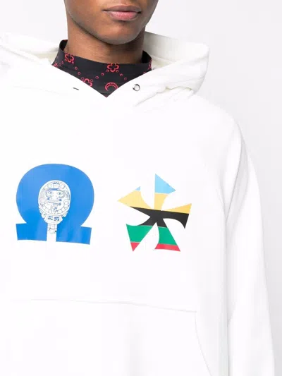 Liberal Youth Ministry Aztec Long-sleeved Hoodie In White