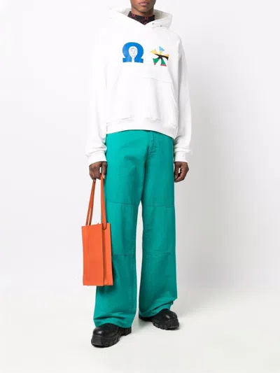 Liberal Youth Ministry Aztec Long-sleeved Hoodie In White