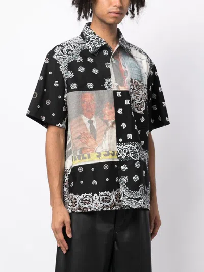 Shop Children Of The Discordance Bandana-print Cotton Shirt