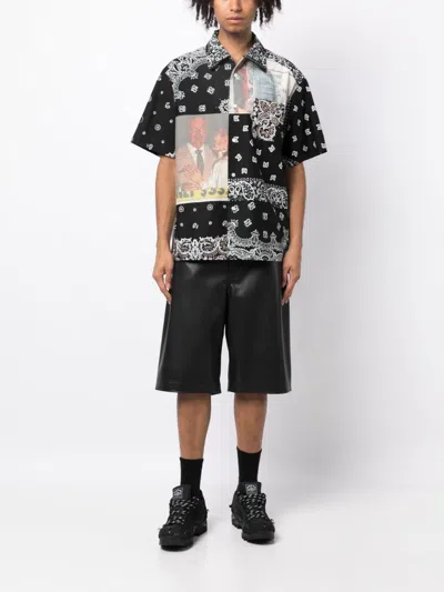 Shop Children Of The Discordance Bandana-print Cotton Shirt