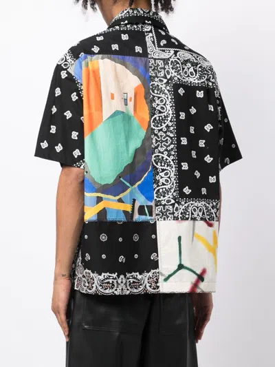 Shop Children Of The Discordance Bandana-print Cotton Shirt