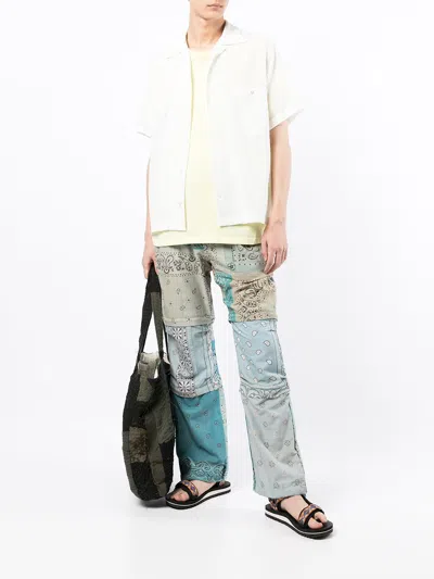 Shop Readymade Bandana-print Straight Trousers
