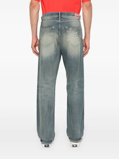 Shop Kenzo Bara Cropped Jeans