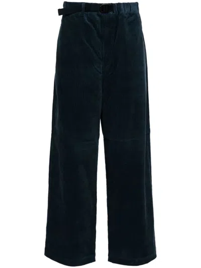 Shop Danton Belted Corduroy Trousers