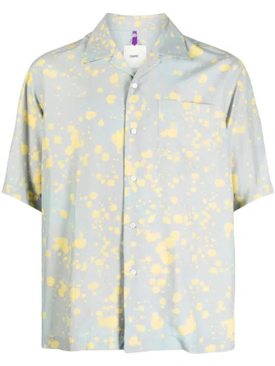 Shop Oamc Bleached Short-sleeve Shirt