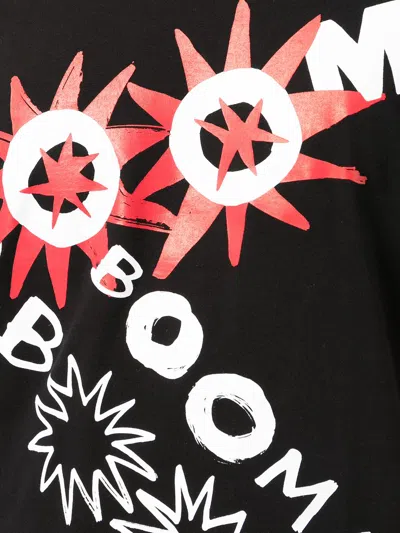 Shop Black Comme Des Garçons Boom Graphic-print T-shirt
