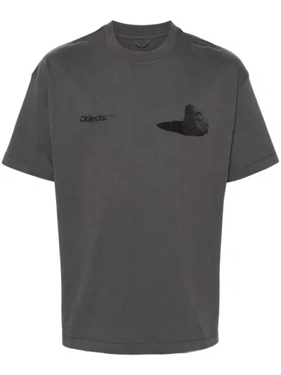 Objects Iv Life Boulder-print Cotton T-shirt