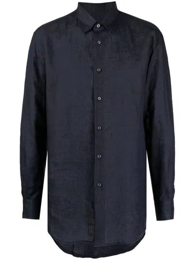 Shop Brioni Button-down Fitted Shirt