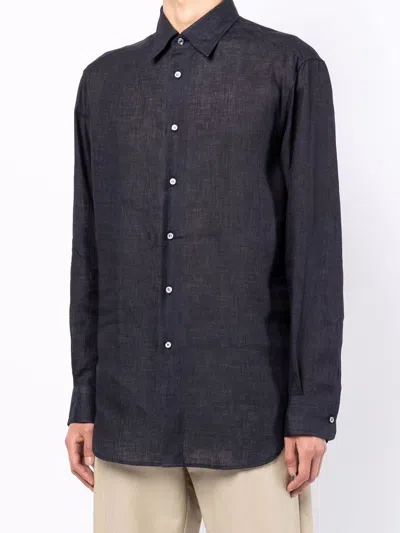 Shop Brioni Button-down Fitted Shirt