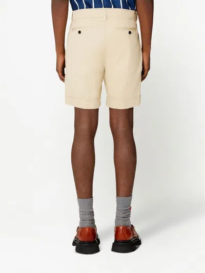 Shop Ami Alexandre Mattiussi Buttoned Chino Shorts