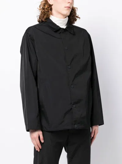 Shop White Mountaineering Buttoned Classic-collar Jacket