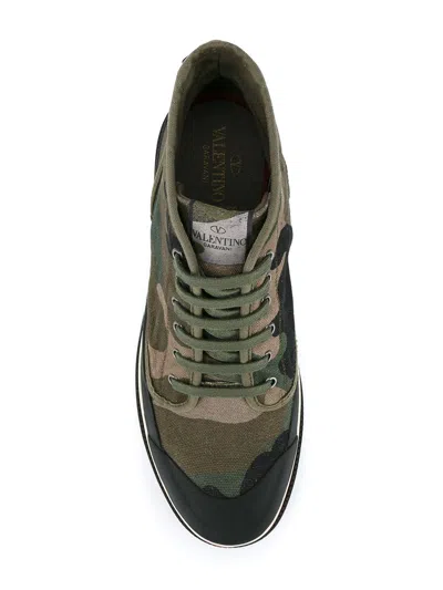 Shop Valentino Camouflage Boots