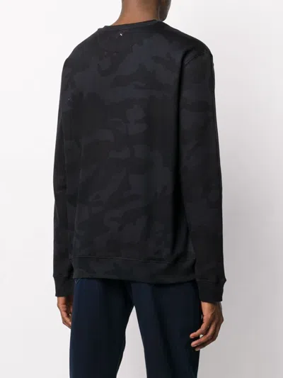 Shop Valentino Camouflage Print Crewneck Sweatshirt