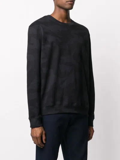 Valentino Camouflage Print Crewneck Sweatshirt