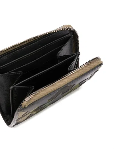 Valentino Camouflage Star Patch Wallet