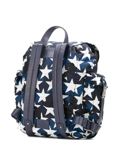 Valentino Camouflage Star-print Backpack